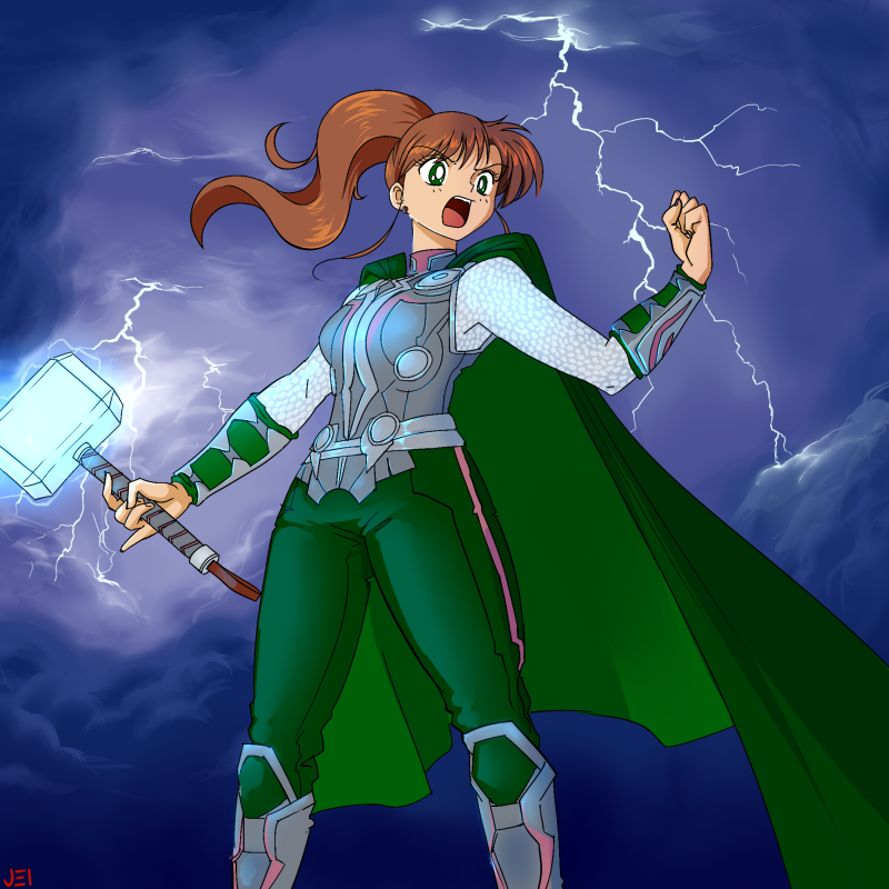 Illustration for article titled Sailor Moon And The Sailor Scouts Assemble Dressed Up As The Avengers